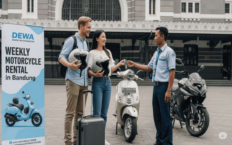 Sewa Motor Mingguan Bandung