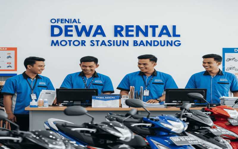 Tempat Sewa Motor di Bandung Dekat Stasiun
