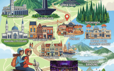 10 Destinasi Wisata di Bandung yang Mudah Dijangkau dengan Motor