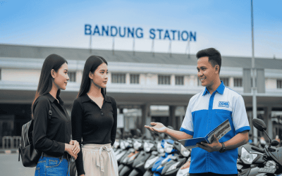 7 Keuntungan Sewa Motor di Bandung Dibanding Sewa Mobil