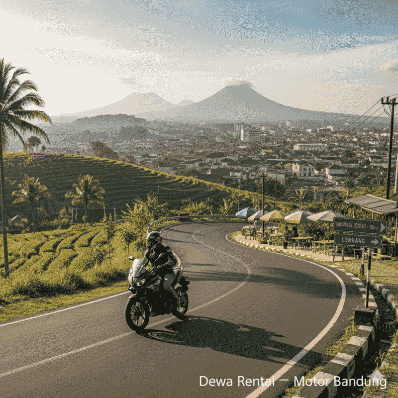 Rute Terbaik Menggunakan Motor di Bandung untuk Wisata Seru